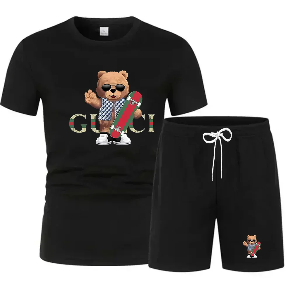 Street Fashion Clothing - Summer fashion street short sleeved sports