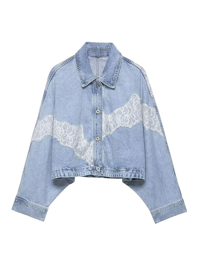 Street Fashion Jacket - HH Elegant Women Blue Denim Jackets