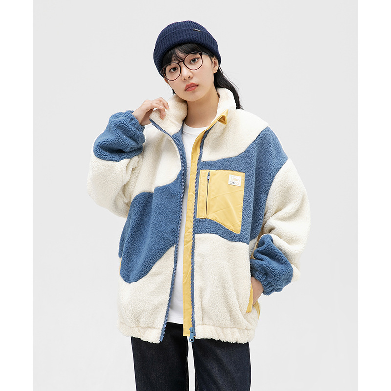 Coach Jacket Bomber - New Arrival Winter Lambswool Thick Warm