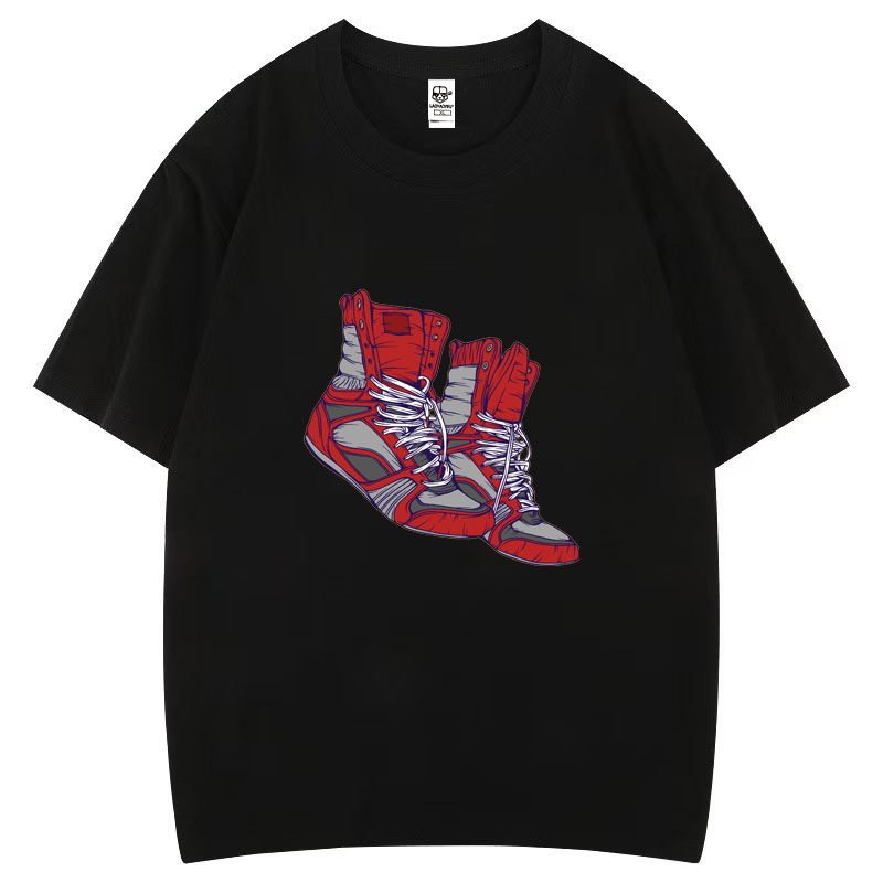 Street Fashion Pose - Boxer Wearing A Red Glove with