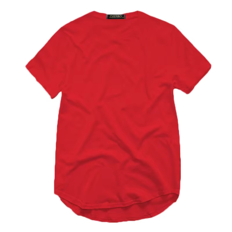 Longline Tee Oversized - High quality street long section loose