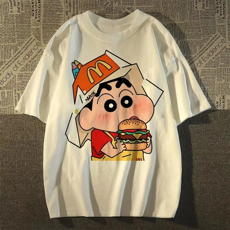 Street Fashion Of Japan - 2025 Summer Fashion Crayon Shin Printed