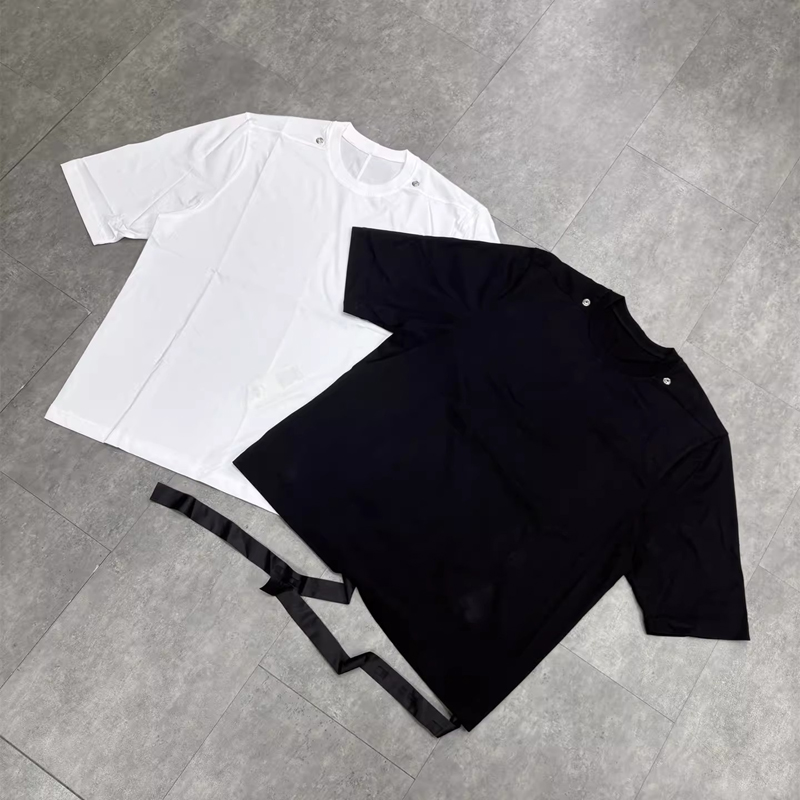 Longline Tee Oversized - Oversize RO Style Metal Buckle Label