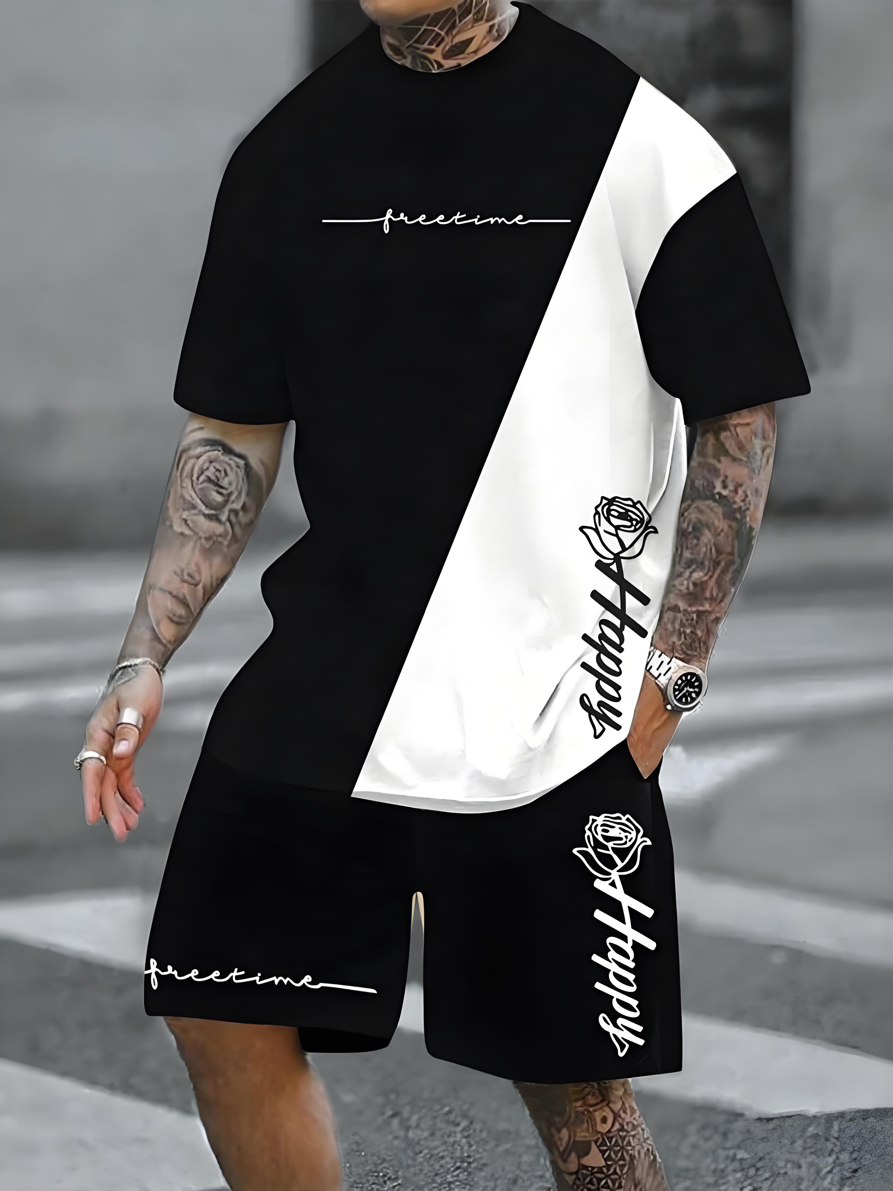 Street Fashion Clothing - New Plus Size Men's T-shirt And
