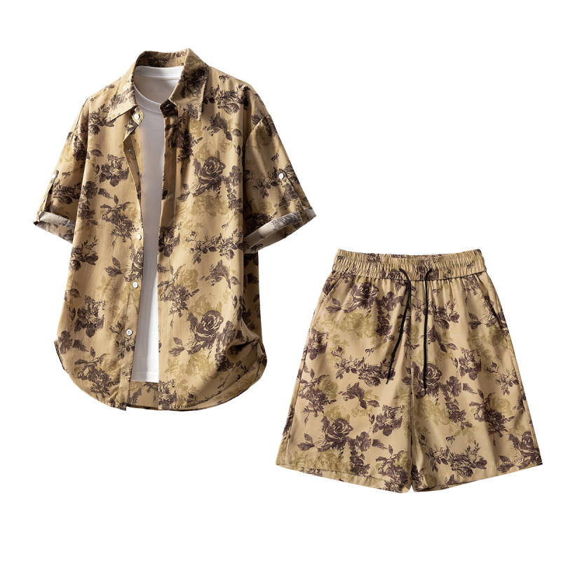 Street Fashion Hong Kong - Tagkita Men's Fashion Summer Set Street