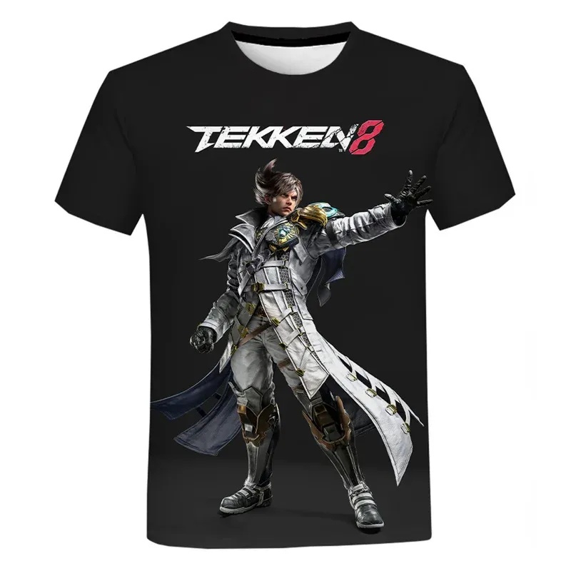 Street Fashion Of Japan - Bandai Tekken 8 T-shirts 3D Printed