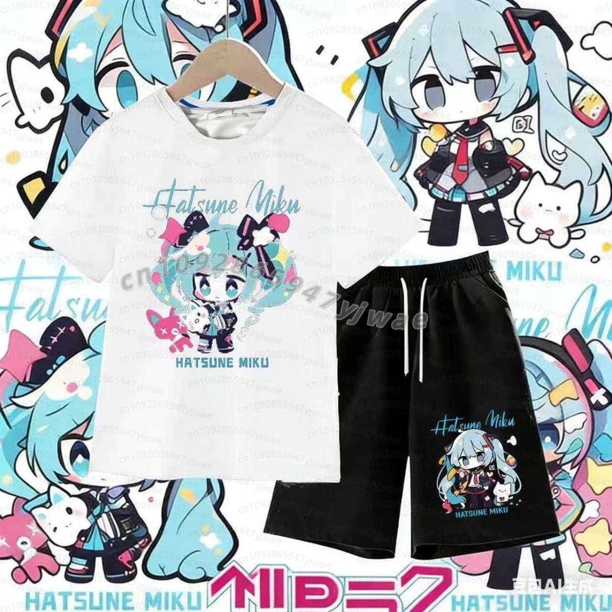 Street Fashion Clothing - Japanese Anime Hatsune Miku Men's t-shirts