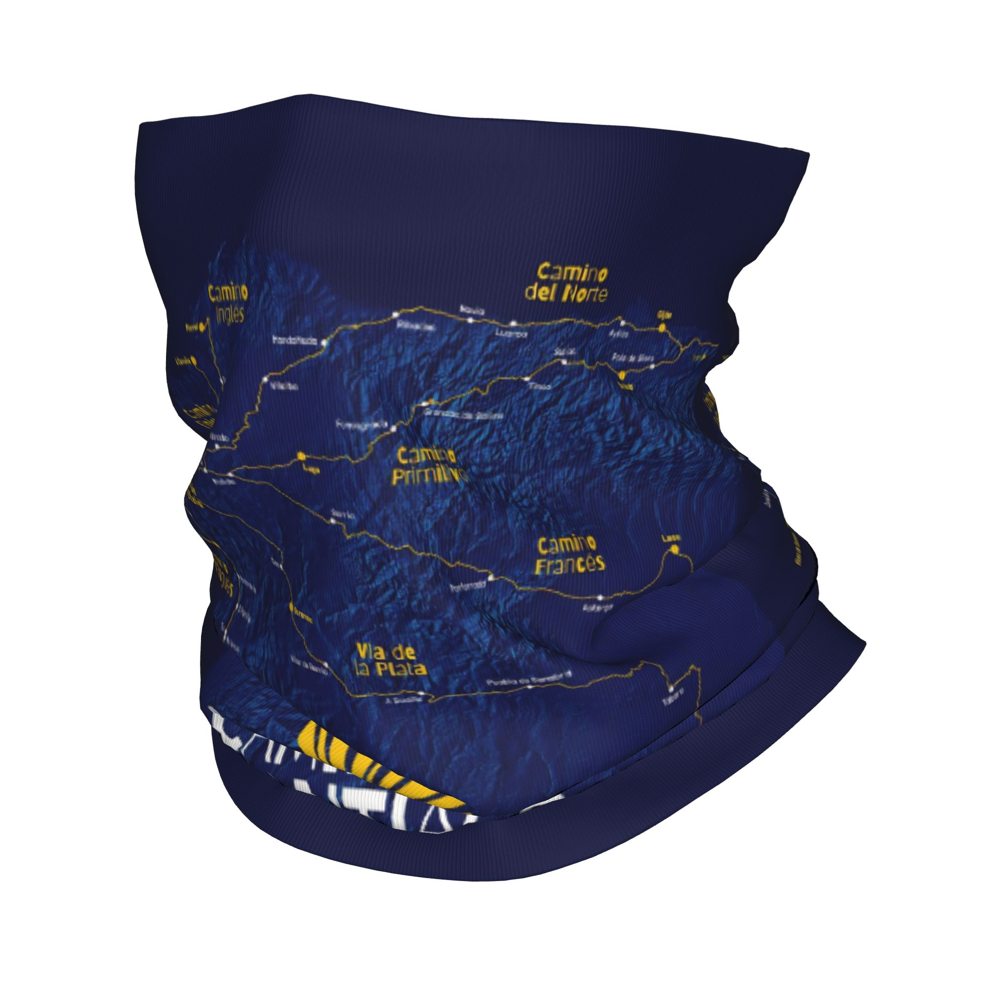 Bandana Multi Way - Camino de Santiago Hiking Bandana Neck