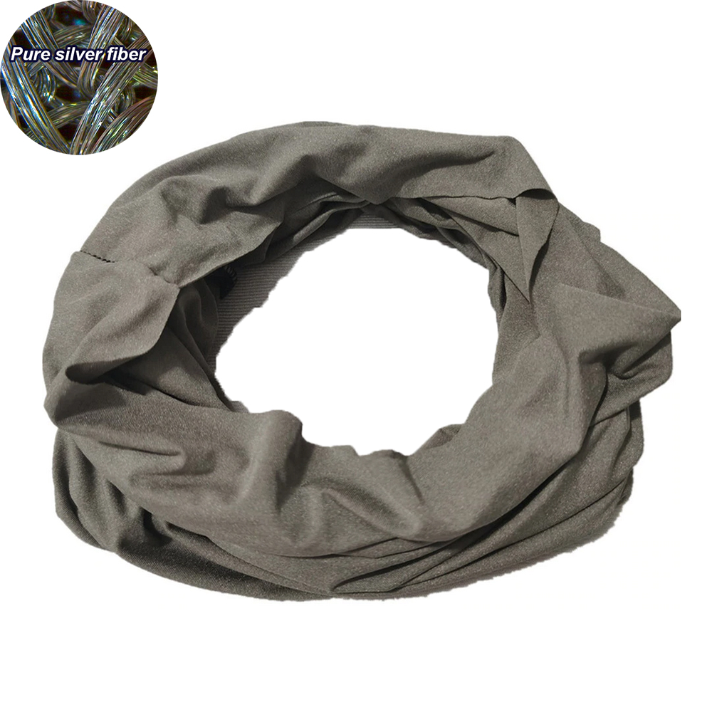 Bandana Multi Way - EMF Protection Silver Fiber Fabric Multi-function