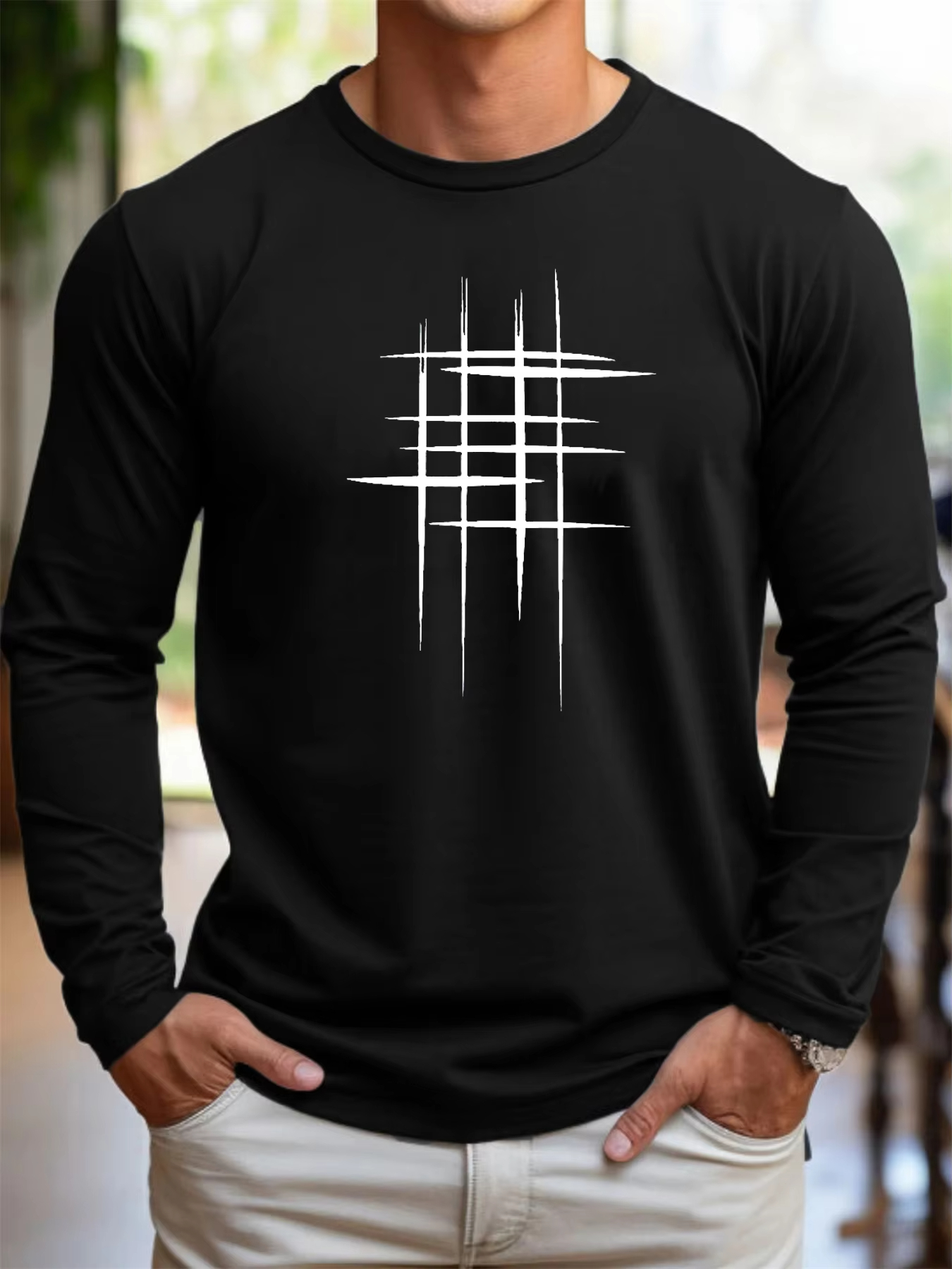 Longline Tee Oversized - 2025 Fashion Autumn Clothes For Men
