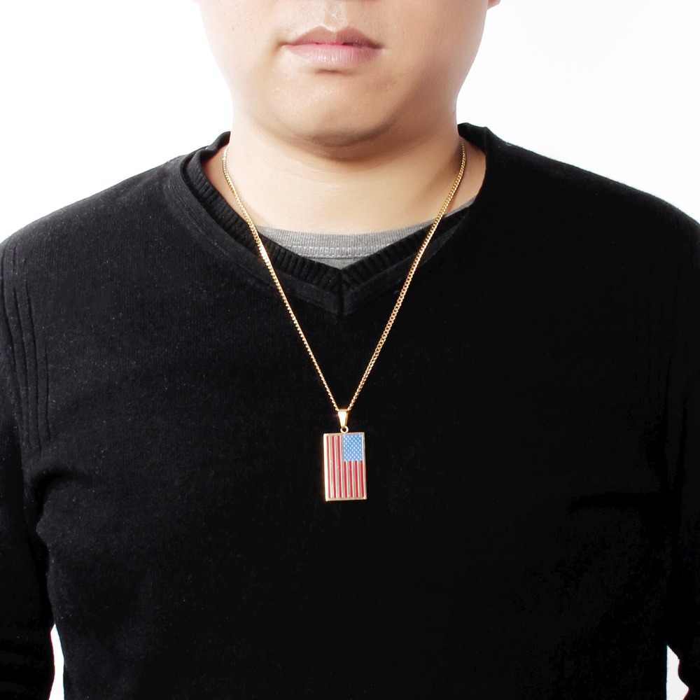 Classic US Flag Pendants & Nec - огляд і ціна Street Fashion Mood