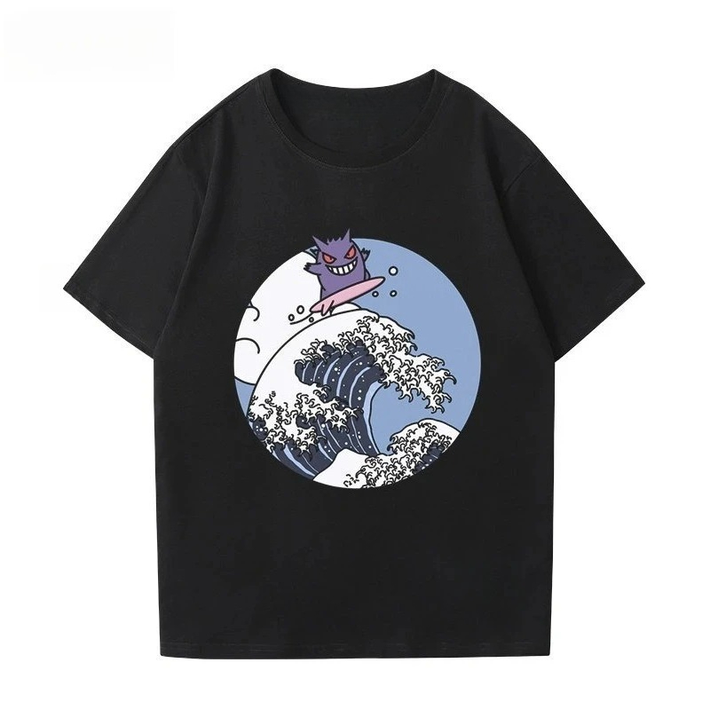 Pokémon Gengar Printing Tee Co - огляд і ціна Street Fashion Of Japan