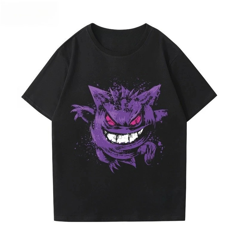 Pokémon Gengar Printing Tee Co - огляд і ціна Street Fashion Of Japan