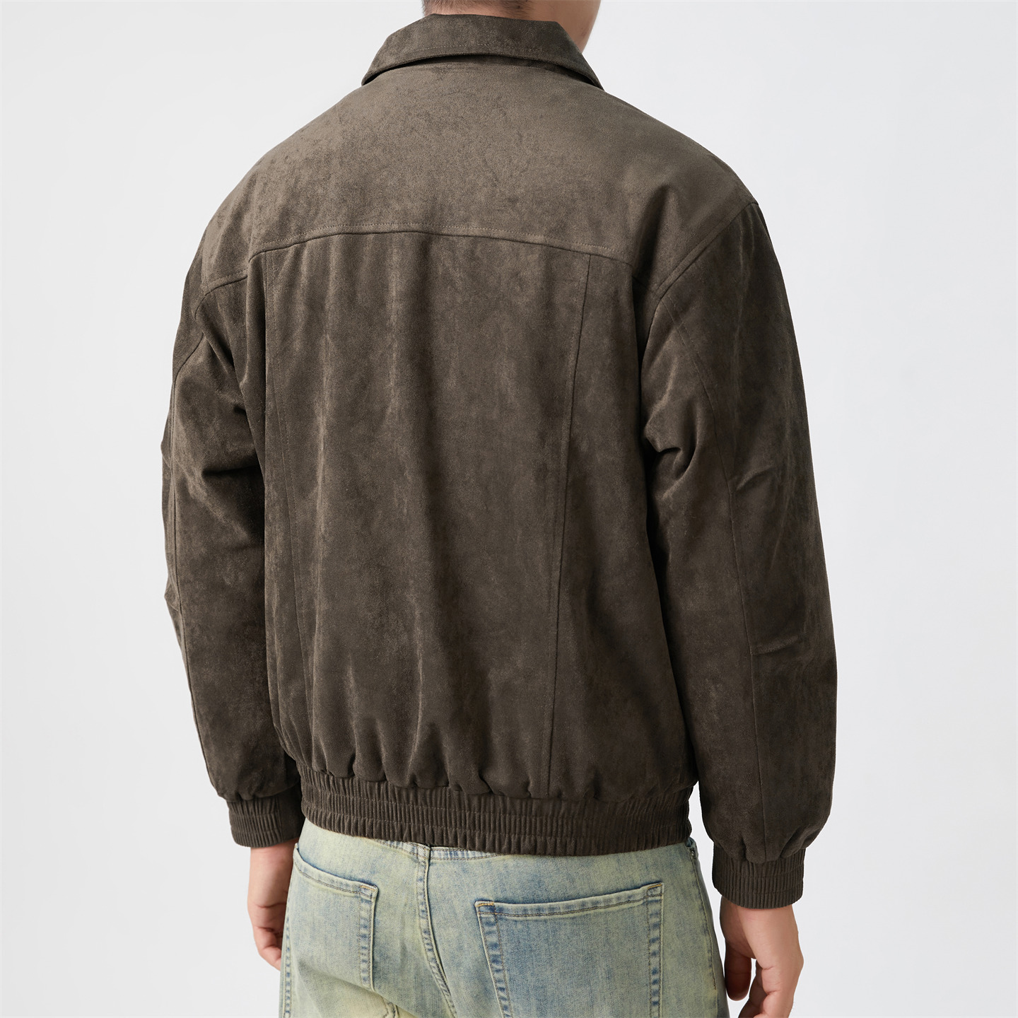 Men Cropped Boxy Minimalist Fa - огляд і ціна Coach Jacket Bomber