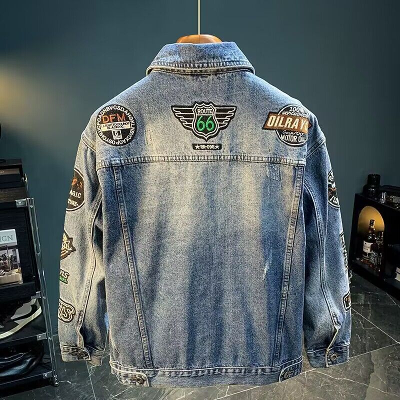Men High Street Embroidery Pat - огляд і ціна Street Fashion Hong Kong