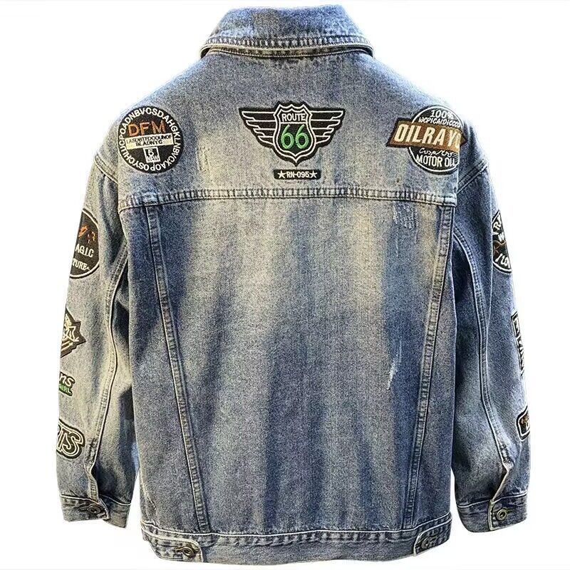 Men High Street Embroidery Pat - огляд і ціна Street Fashion Hong Kong