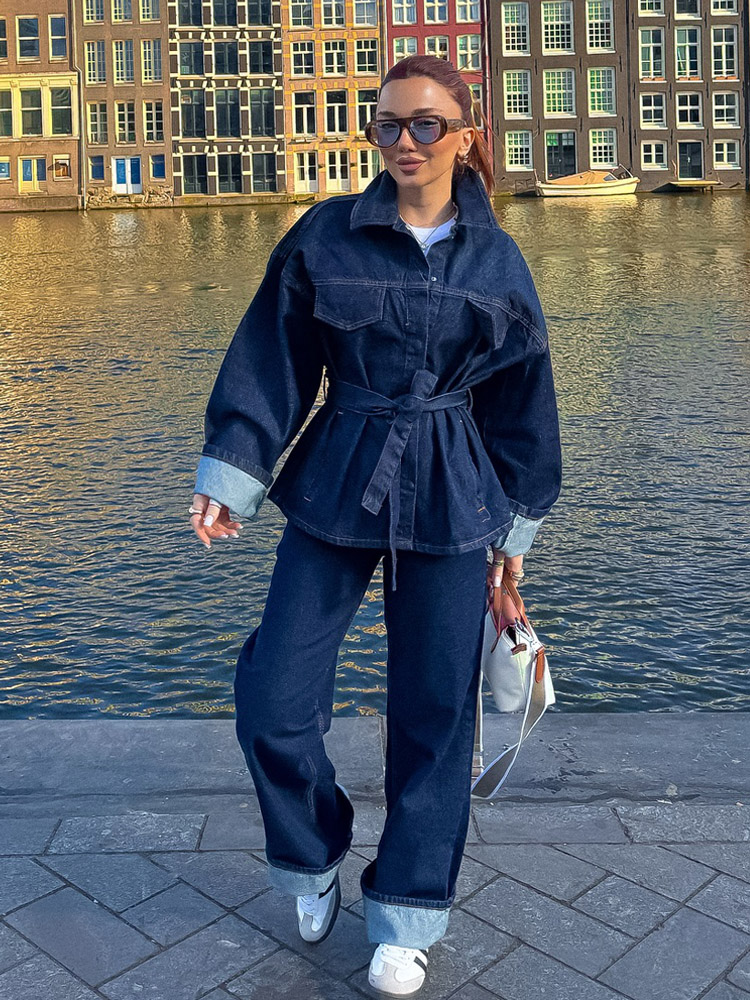 TRAFZA Women Pants Suit Fashio - огляд і ціна Street Fashion Jacket