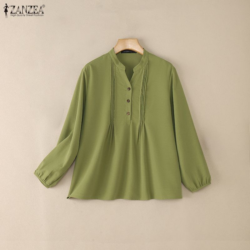 ZANZEA Fashion Long Sleeve Wom - огляд і ціна Longline Tee Oversized