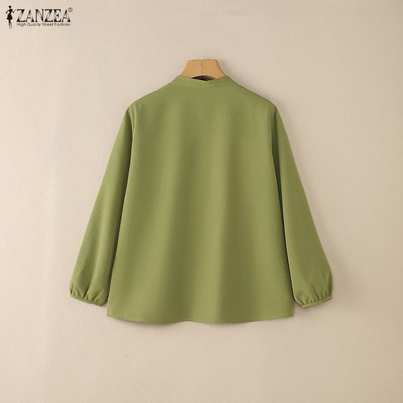 ZANZEA Fashion Long Sleeve Wom - огляд і ціна Longline Tee Oversized
