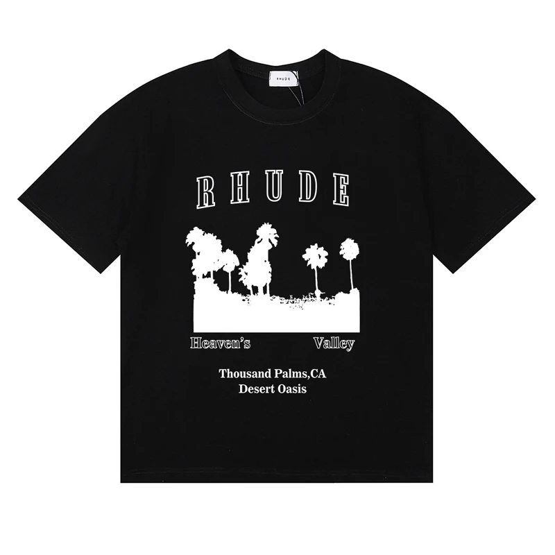 Fashionable Brand Rhude T-shir - огляд і ціна Street Fashion Brand Logo