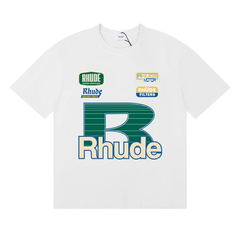 Fashionable Brand Rhude T-shir - огляд і ціна Street Fashion Brand Logo