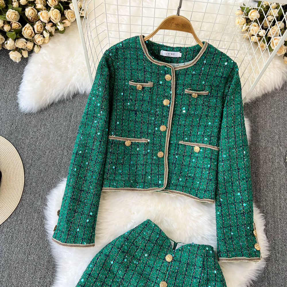 Autumn Winter Lady Two Piece O - огляд і ціна Street Fashion Jacket