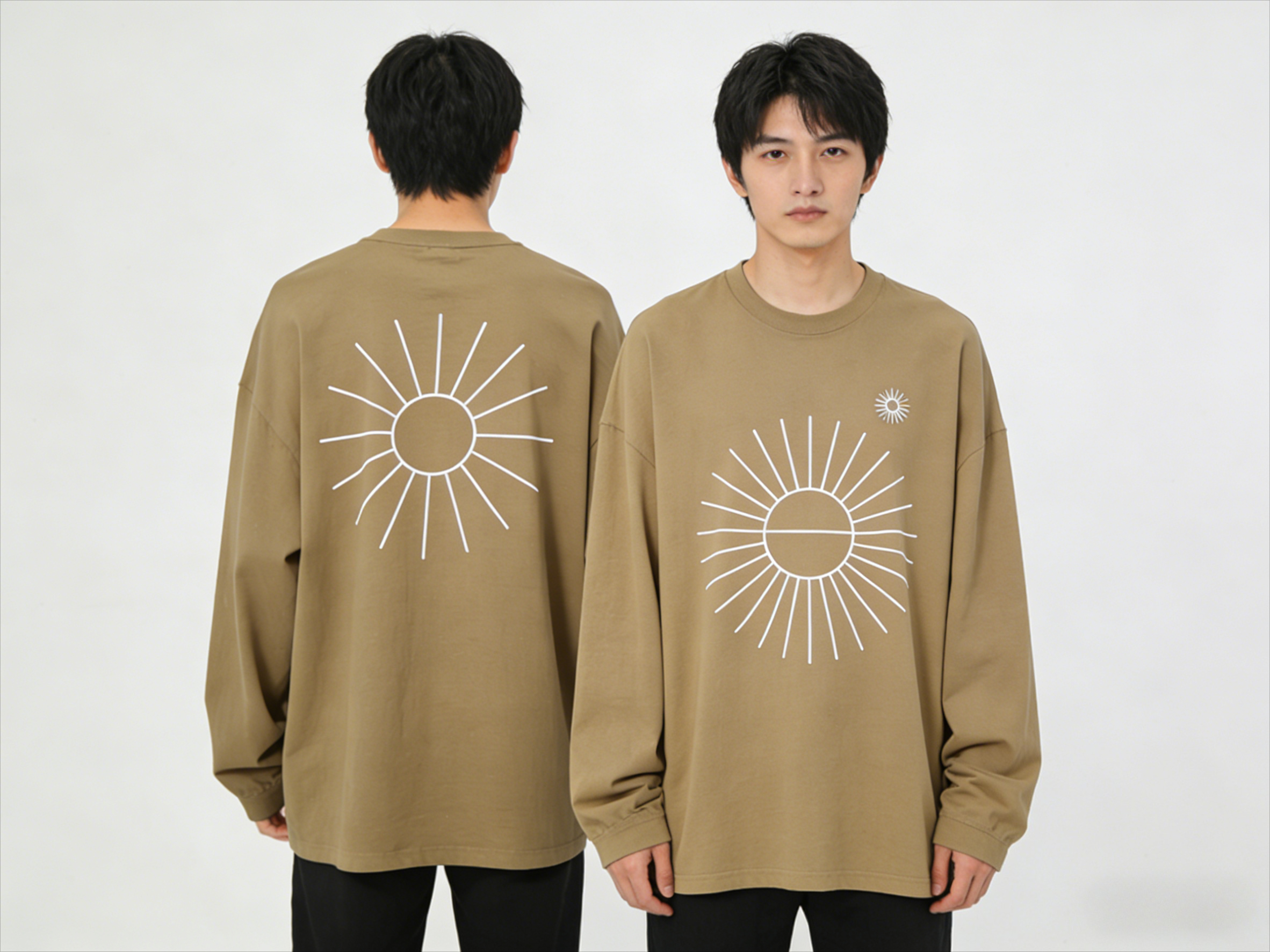 Men's Oversized Long Sleeve T- - огляд і ціна Longline Tee Oversized