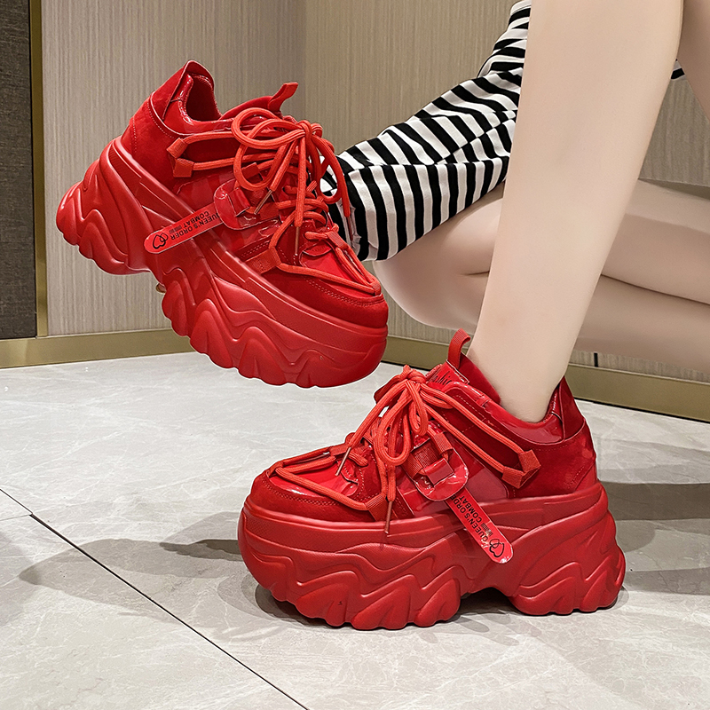 Autumn Breathable Thick Bottom - огляд і ціна Chunky Sneaker Platform