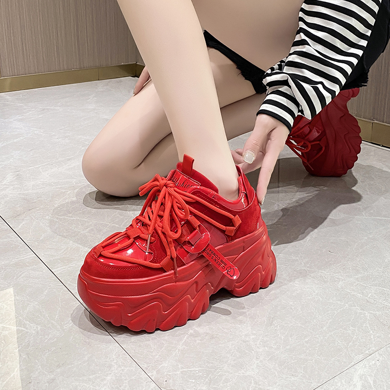 Autumn Breathable Thick Bottom - огляд і ціна Chunky Sneaker Platform