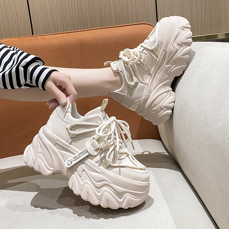 Autumn Breathable Thick Bottom - огляд і ціна Chunky Sneaker Platform