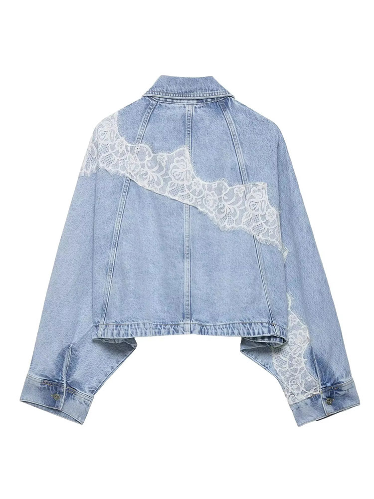 HH Elegant Women Blue Denim Ja - огляд і ціна Street Fashion Jacket