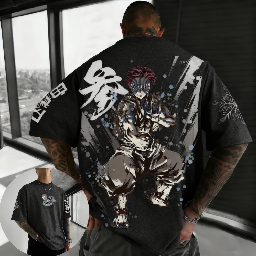 Summer Plus Size Demon Slayer  - огляд і ціна Street Fashion Of Japan