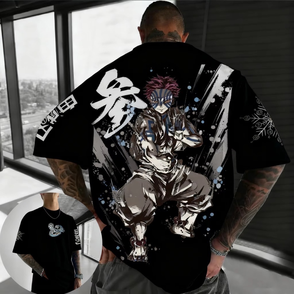 Summer Plus Size Demon Slayer  - огляд і ціна Street Fashion Of Japan