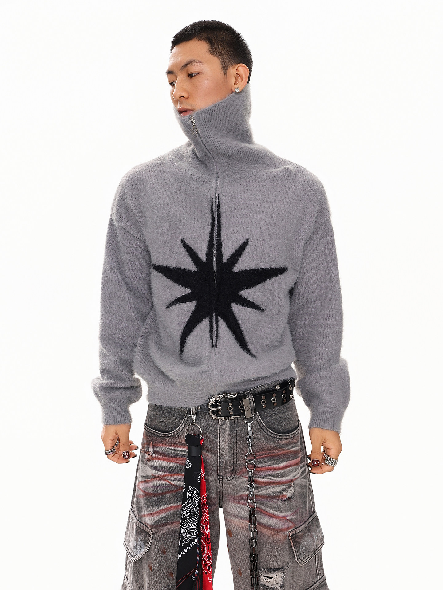 Fur Collar Pullovers Cotton Me - огляд і ціна Street Fashion Brand Logo