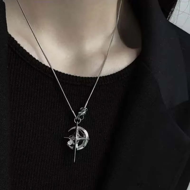 Punk Rock Cross Moon Star Pend - огляд і ціна Street Fashion Mood