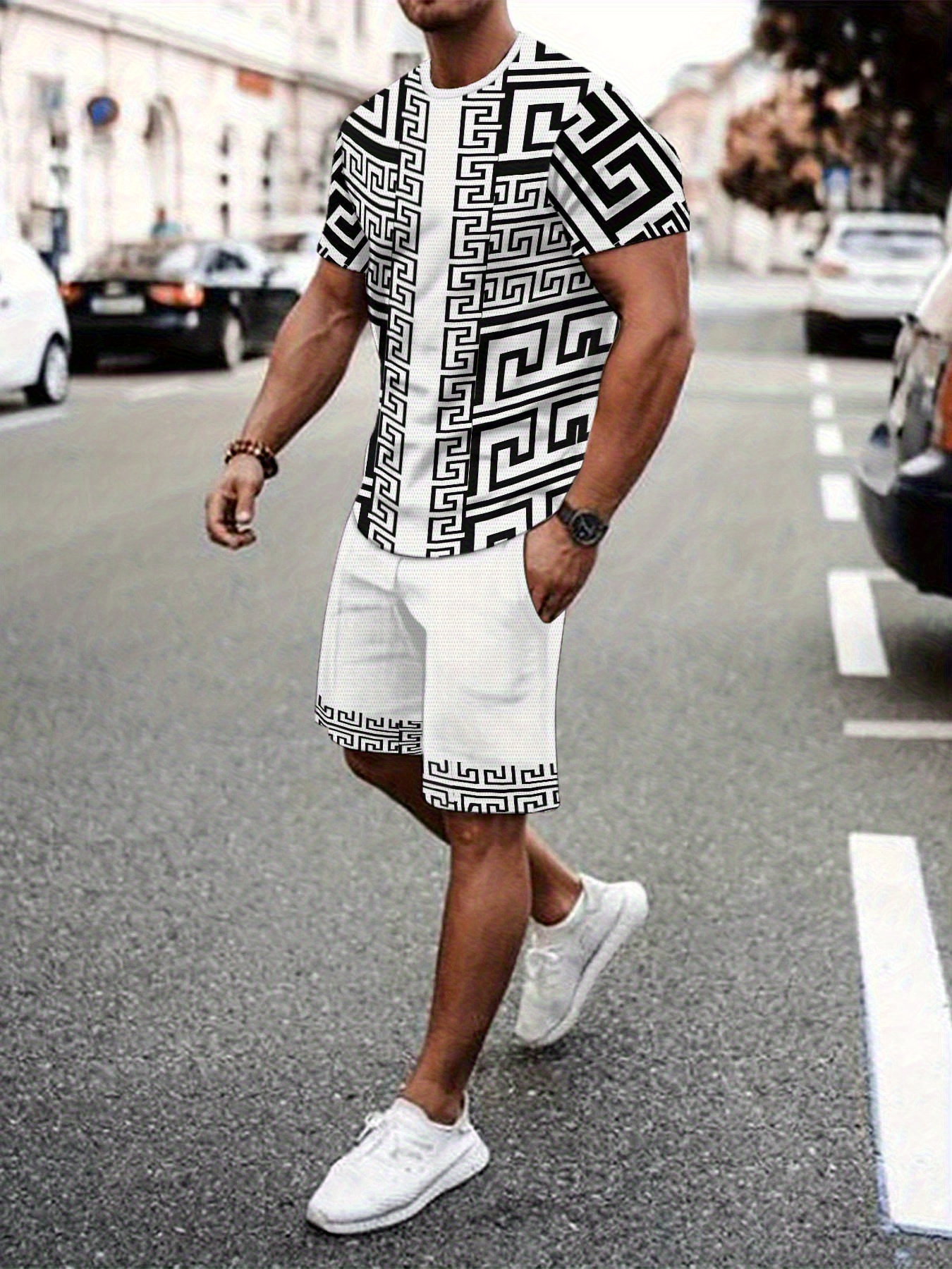 New Plus Size Men's T-shirt An - огляд і ціна Street Fashion Clothing