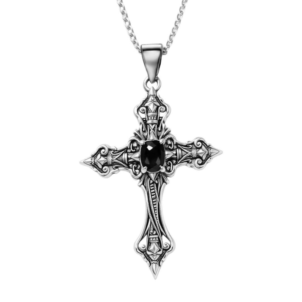 Gothic Punk Silver Color Relie - огляд і ціна Street Fashion Mood