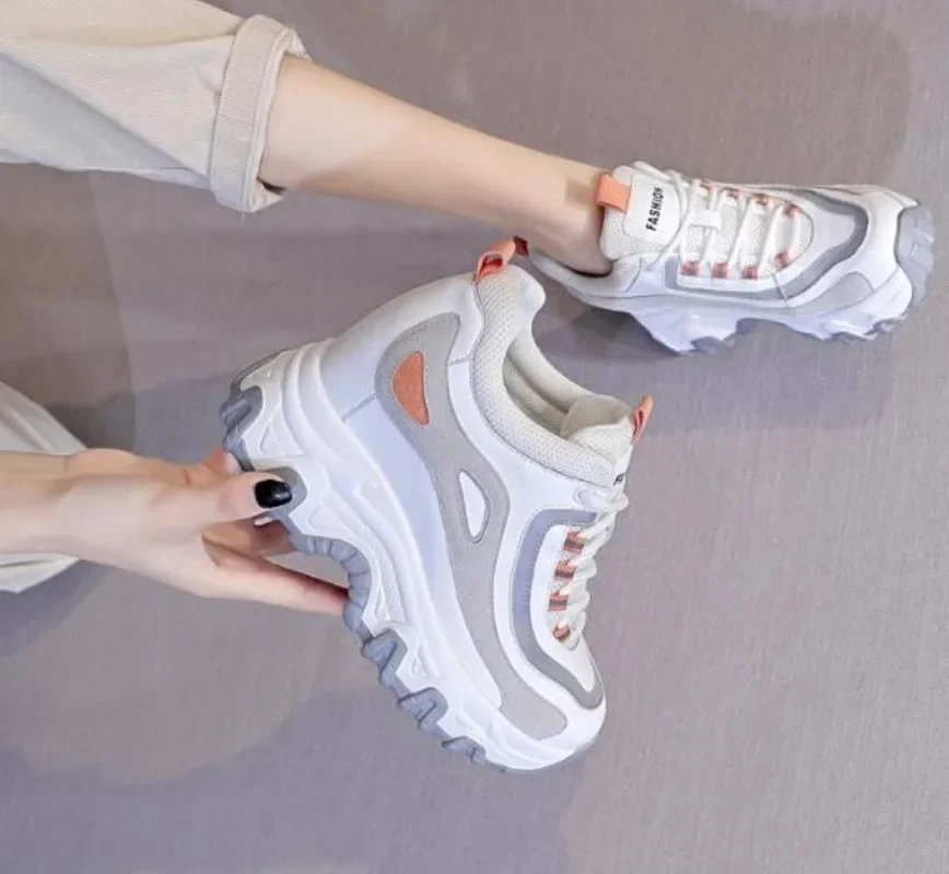 9CM Genuine Leather Platform W - огляд і ціна Chunky Sneaker Platform