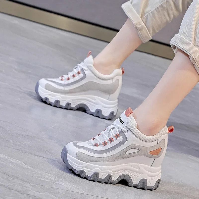 9CM Genuine Leather Platform W - огляд і ціна Chunky Sneaker Platform