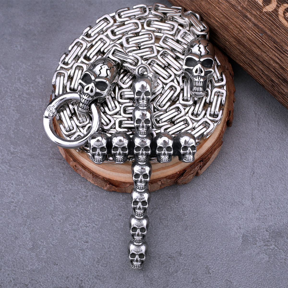Stainless Steel Cross Skull Pe - огляд і ціна Street Fashion Mood