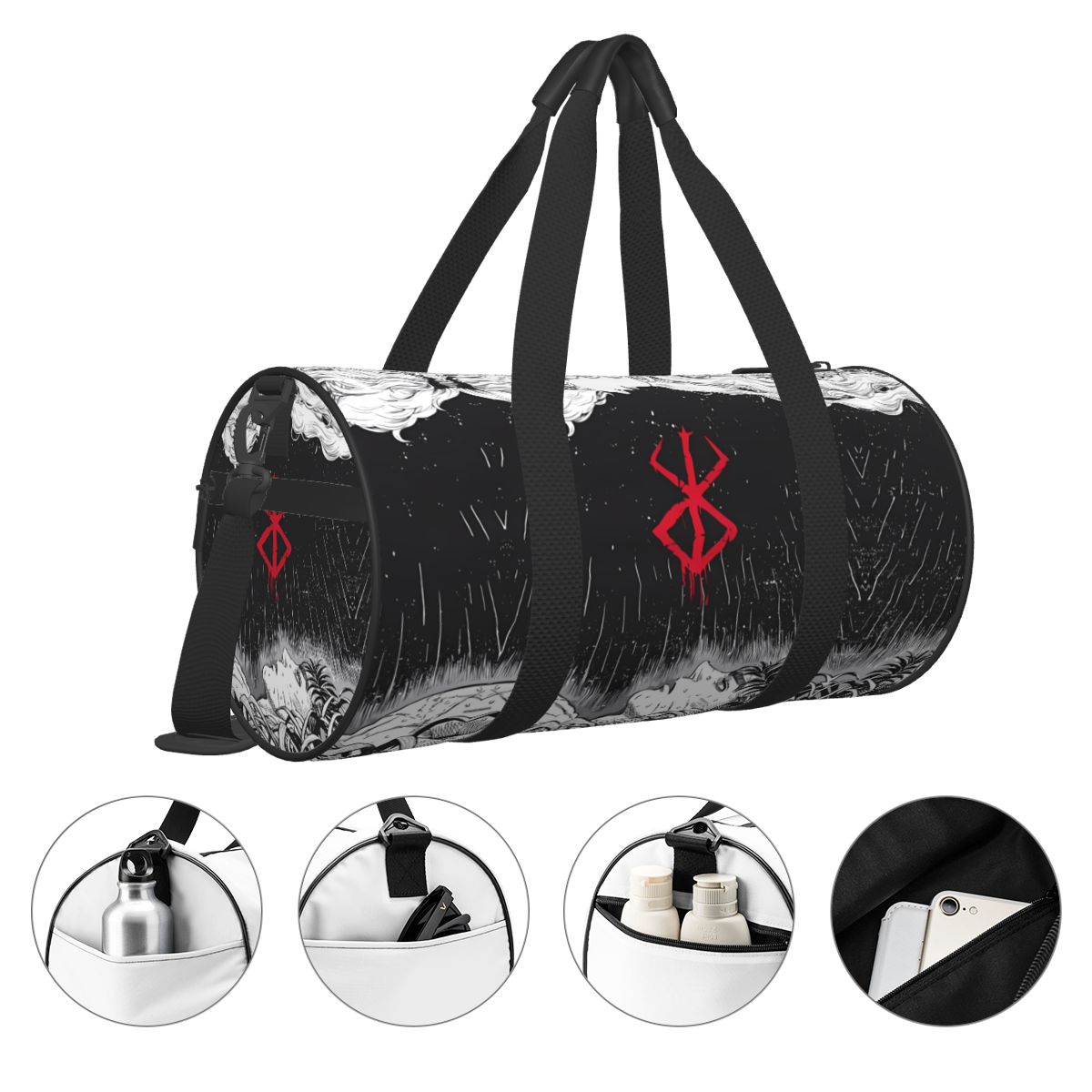 Japan Anime Bereserk Gym Bag F - огляд і ціна Street Fashion Of Japan