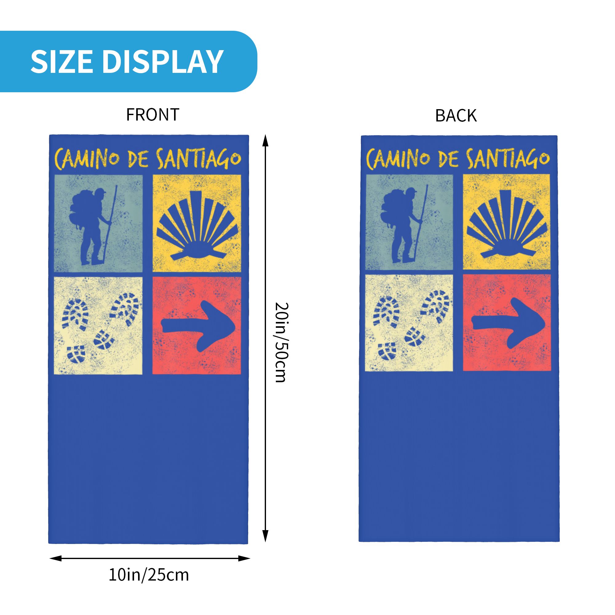 Camino de Santiago Way of St J - огляд і ціна Bandana Multi Way