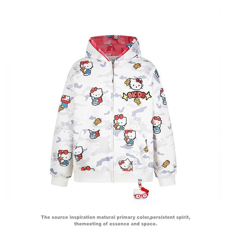 Ins New Hello Kitty Bapes Camo - огляд і ціна Street Fashion Jacket