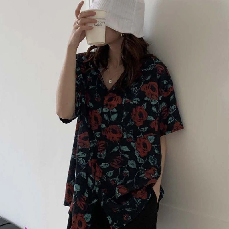 Shirts Women Retro Fashion Sum - огляд і ціна Street Fashion Hong Kong