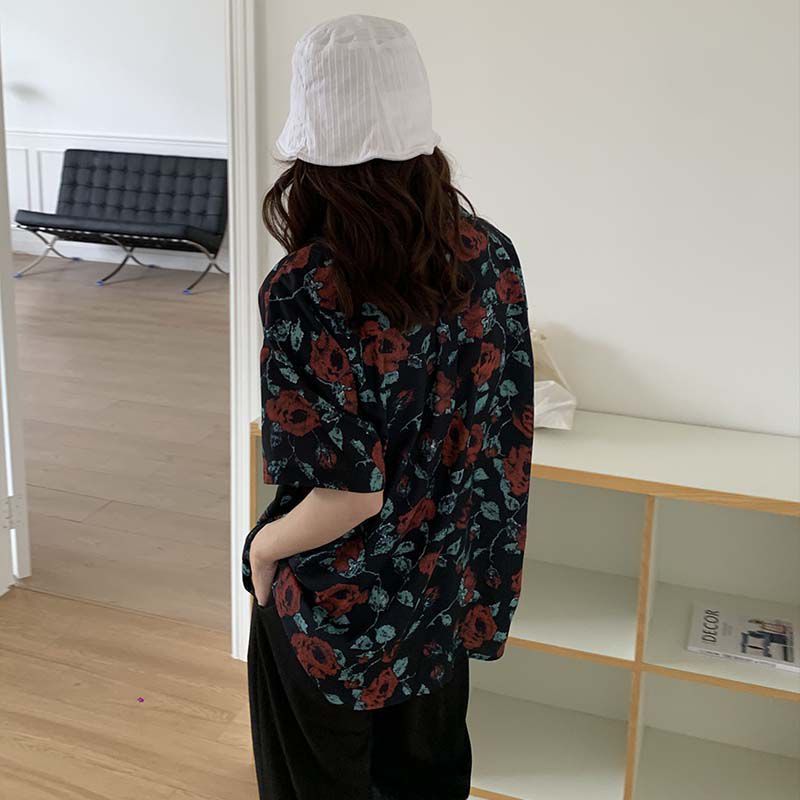 Shirts Women Retro Fashion Sum - огляд і ціна Street Fashion Hong Kong