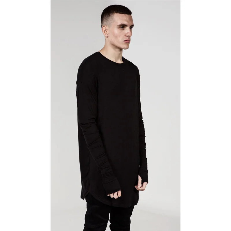 Men Longline Thumb Hole Long S - огляд і ціна Longline Tee Oversized