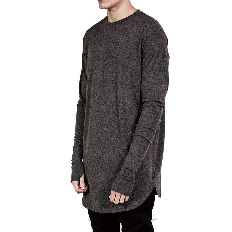 Men Longline Thumb Hole Long S - огляд і ціна Longline Tee Oversized